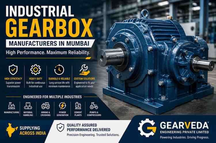 Industrial Gearbox Solutions in Mumbai | Heavy Duty & Long Lasting Systems