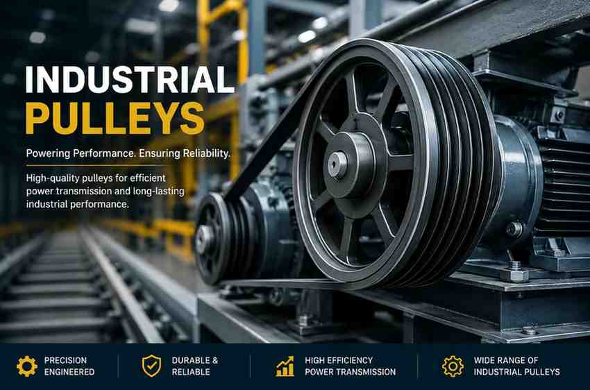 Industrial Pulley Manufacturers in Mumbai: Gearveda Supplying Across India