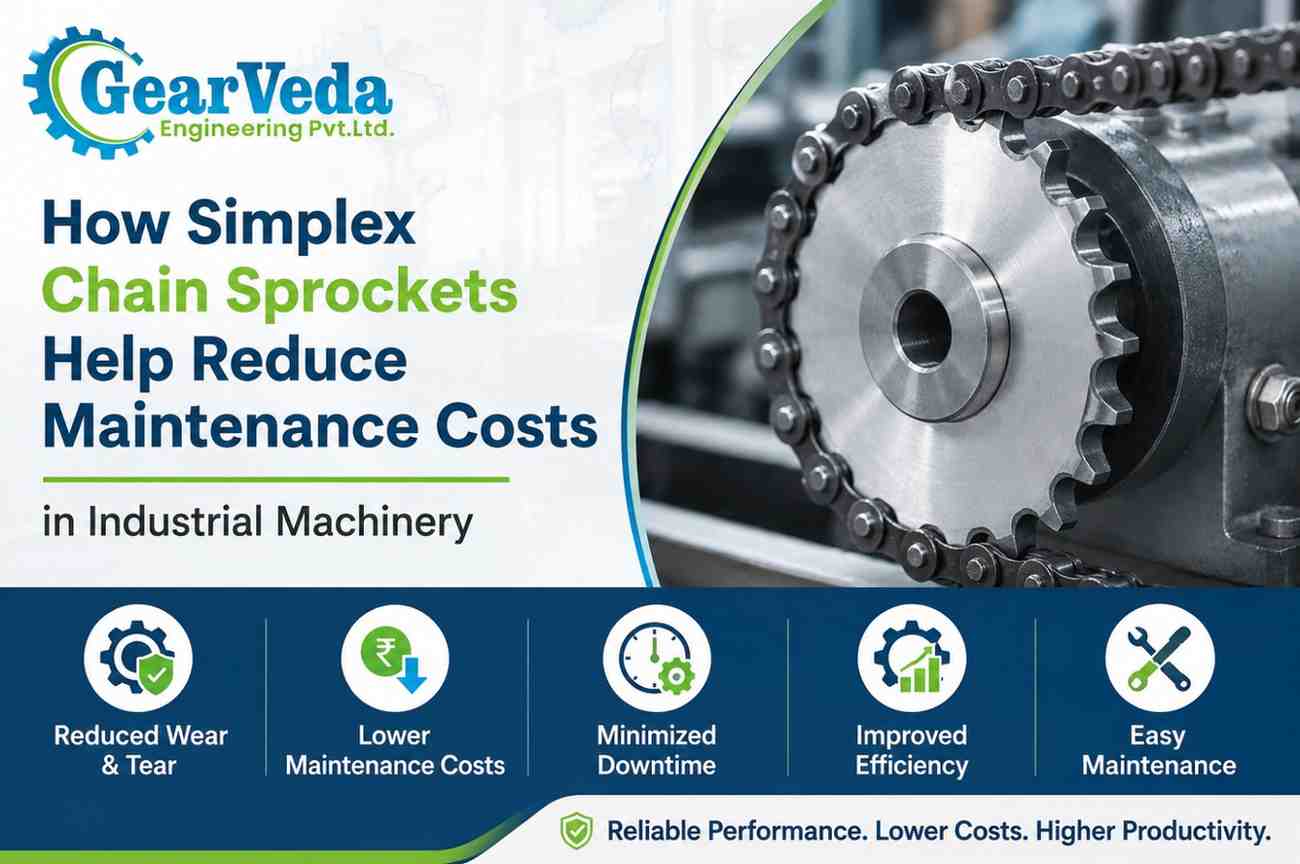 How Simplex Chain Sprockets Help Reduce Maintenance Costs in Industrial Machinery