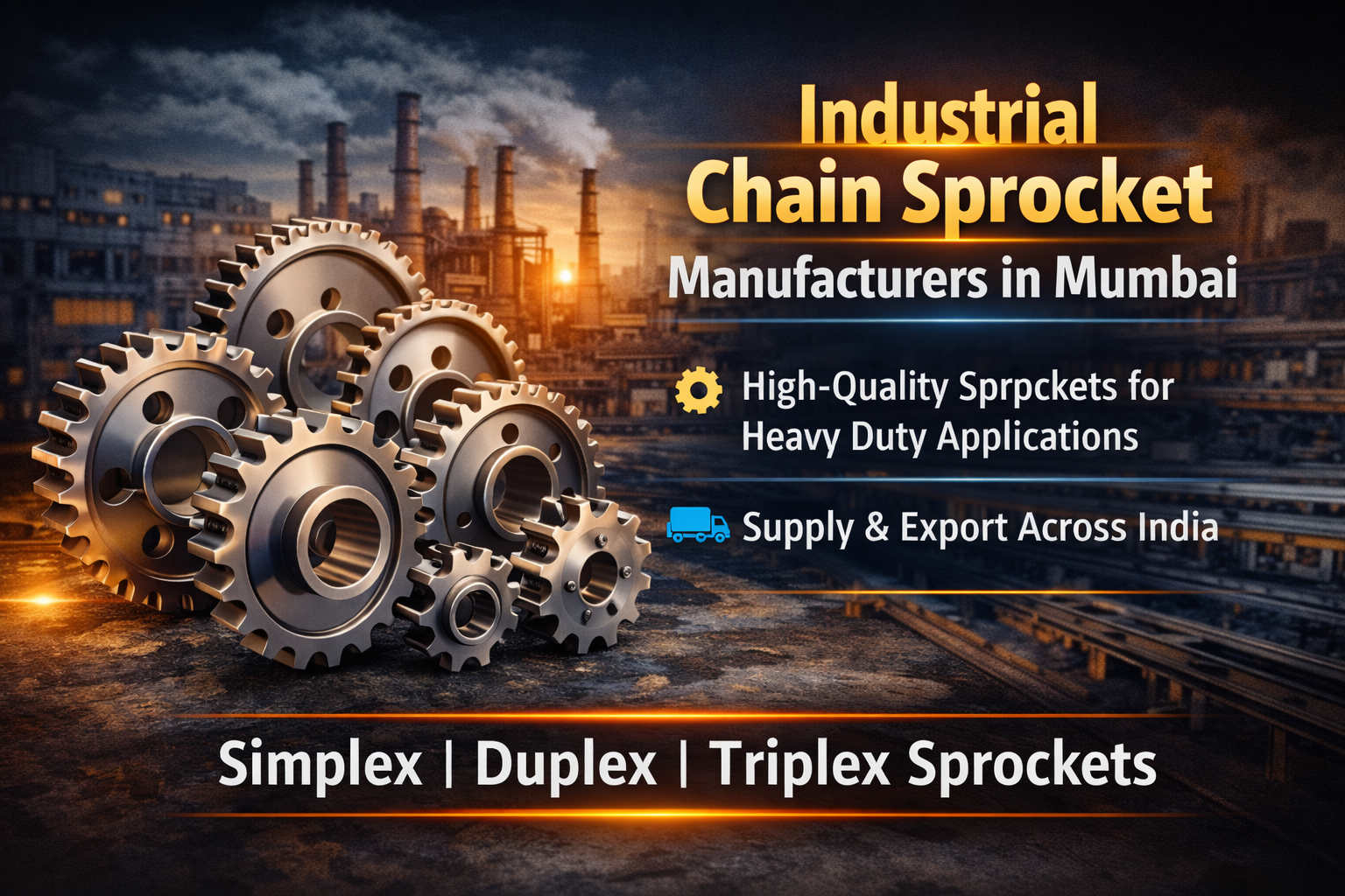 Industrial Chain Sprocket Manufacturers in Mumbai – Complete Guide for 2026