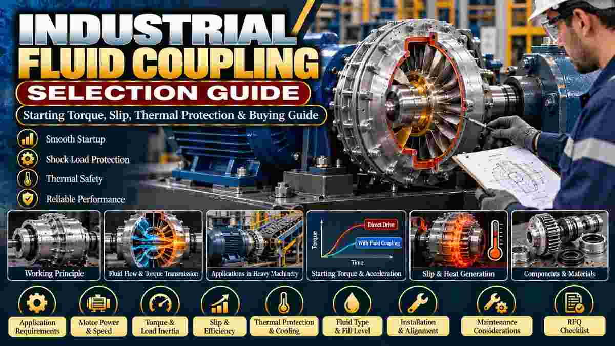 What Should You Check Before Choosing a Fluid Coupling for Heavy-Duty Machinery?