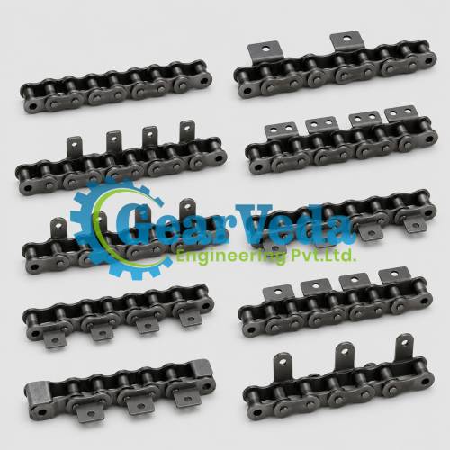 Attachment Roller Chain used in industrial applications in Mumbai, India