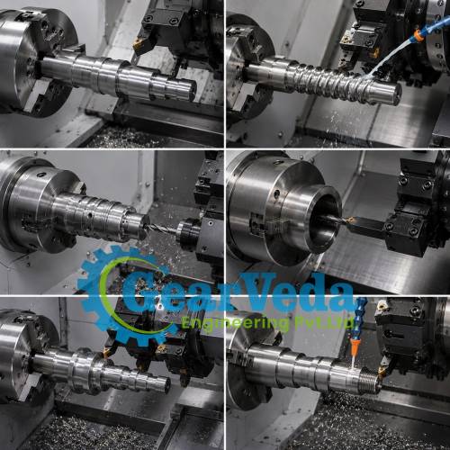 CNC Machine Work used in industrial applications