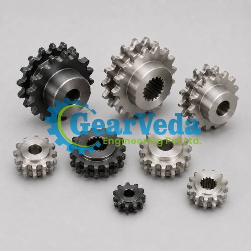 Duplex Chain Sprocket used in industrial applications