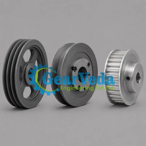 Industrial Pulley used in industrial applications