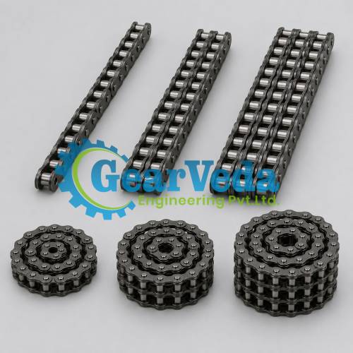Roller Chain used in industrial applications in Mumbai, India
